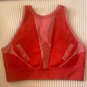 Gymshark Small Red Apex Sports Bra
